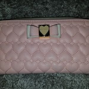 Betsy Johnson Baby Pink wallet